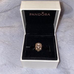 Snow flake crystal charm